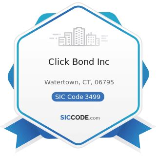 3499 sic code